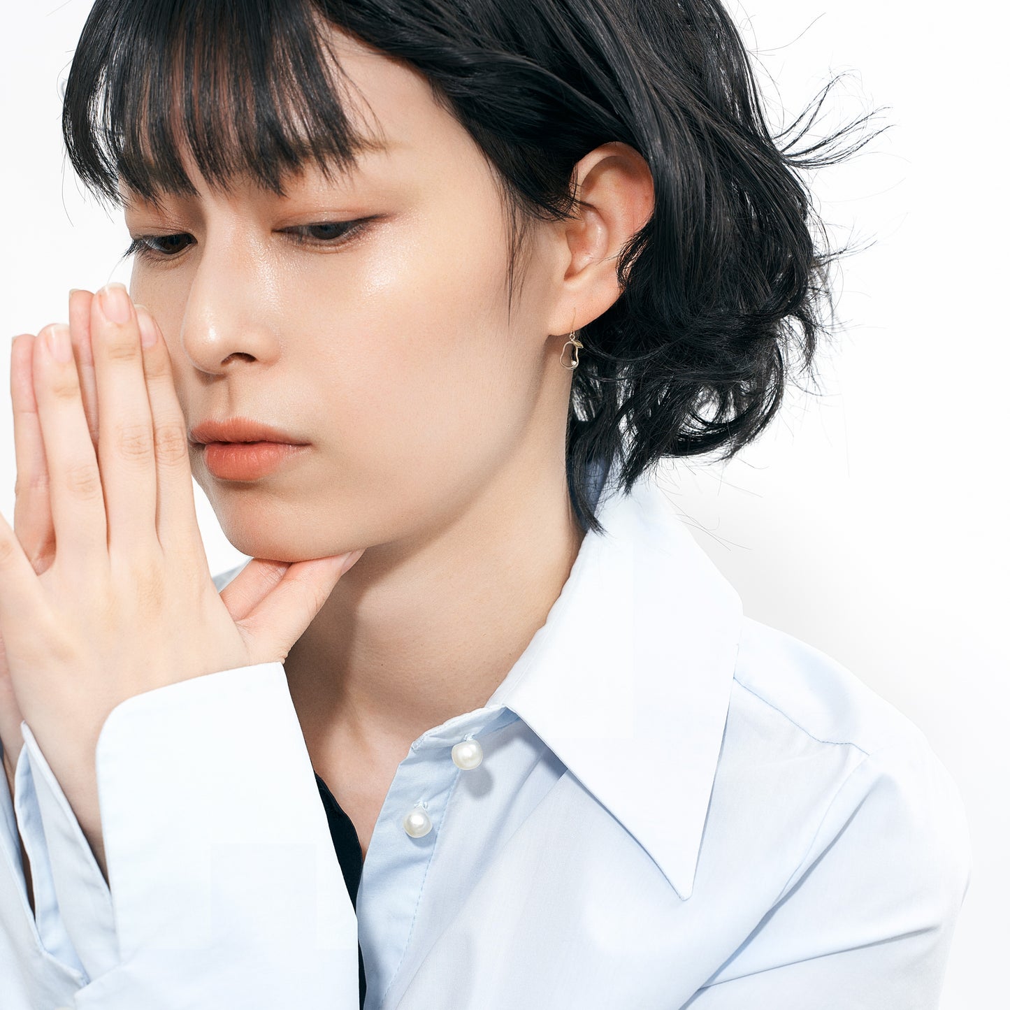 K10 洋ナシモチーフ フックピアス