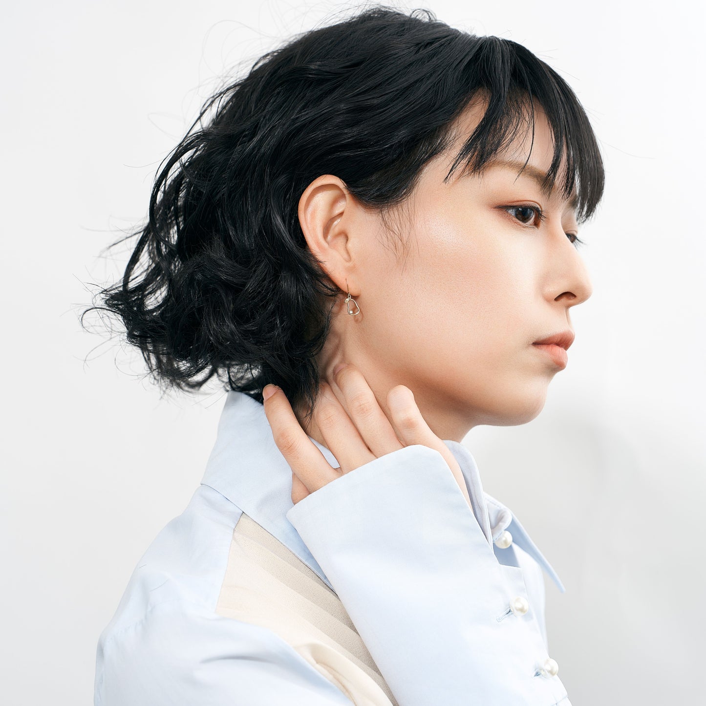 K10 洋ナシモチーフ フックピアス