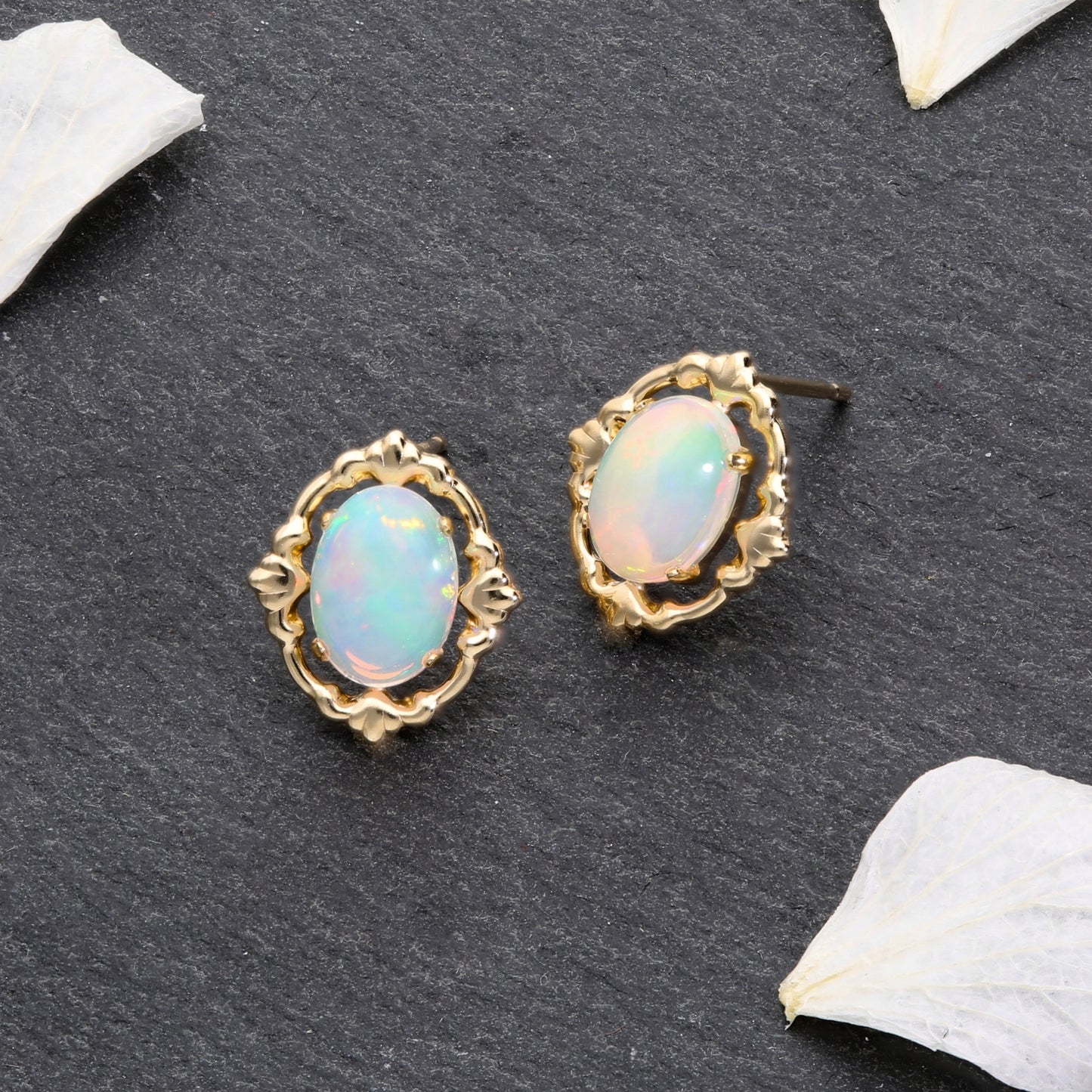 K10 オパール ピアス