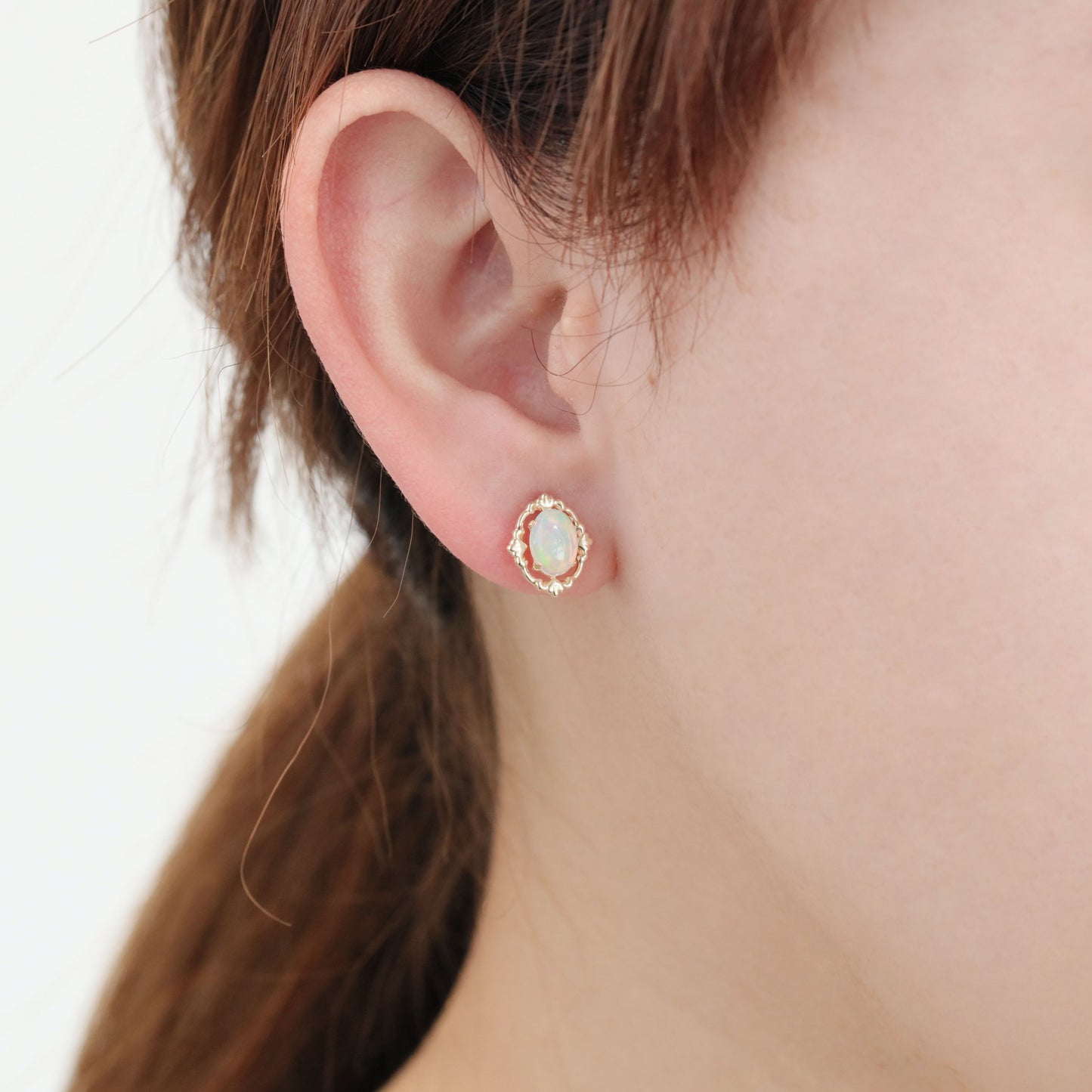 K10 オパール ピアス