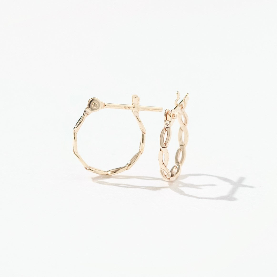 K10 ロープデザインフープピアス(03)
