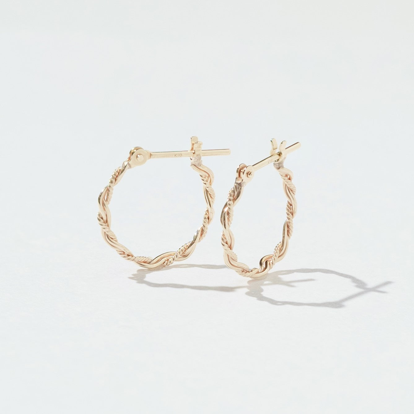 K10 ロープデザインフープピアス(04)