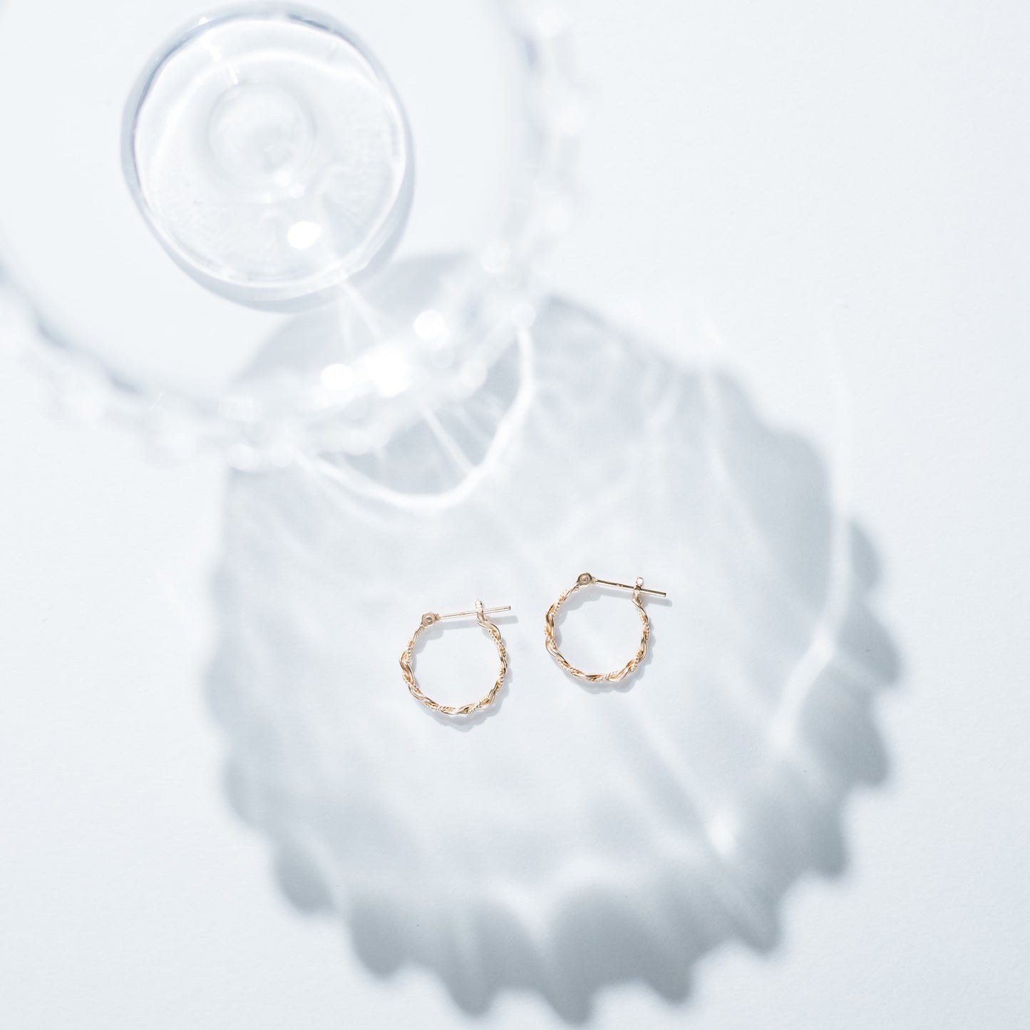 K10 ロープデザインフープピアス(04)