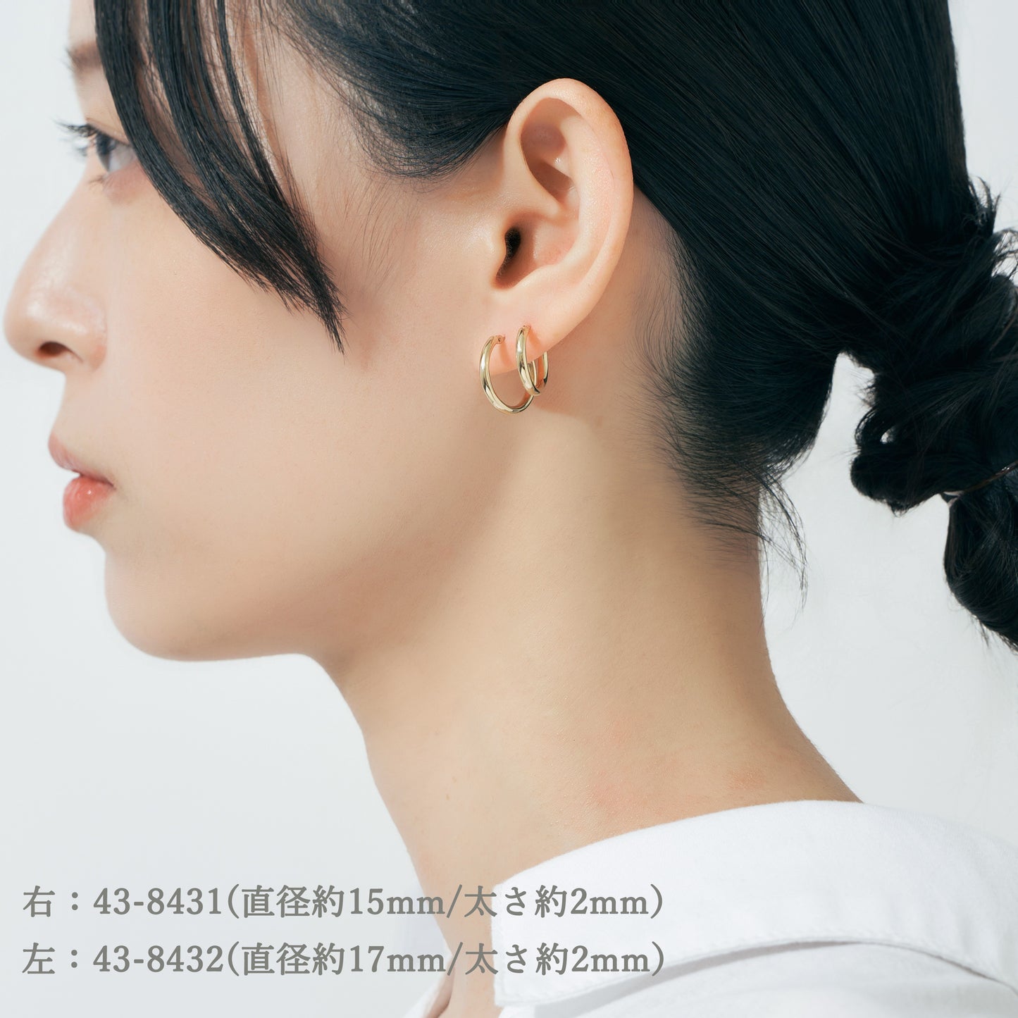 K10 フープピアス 2×15