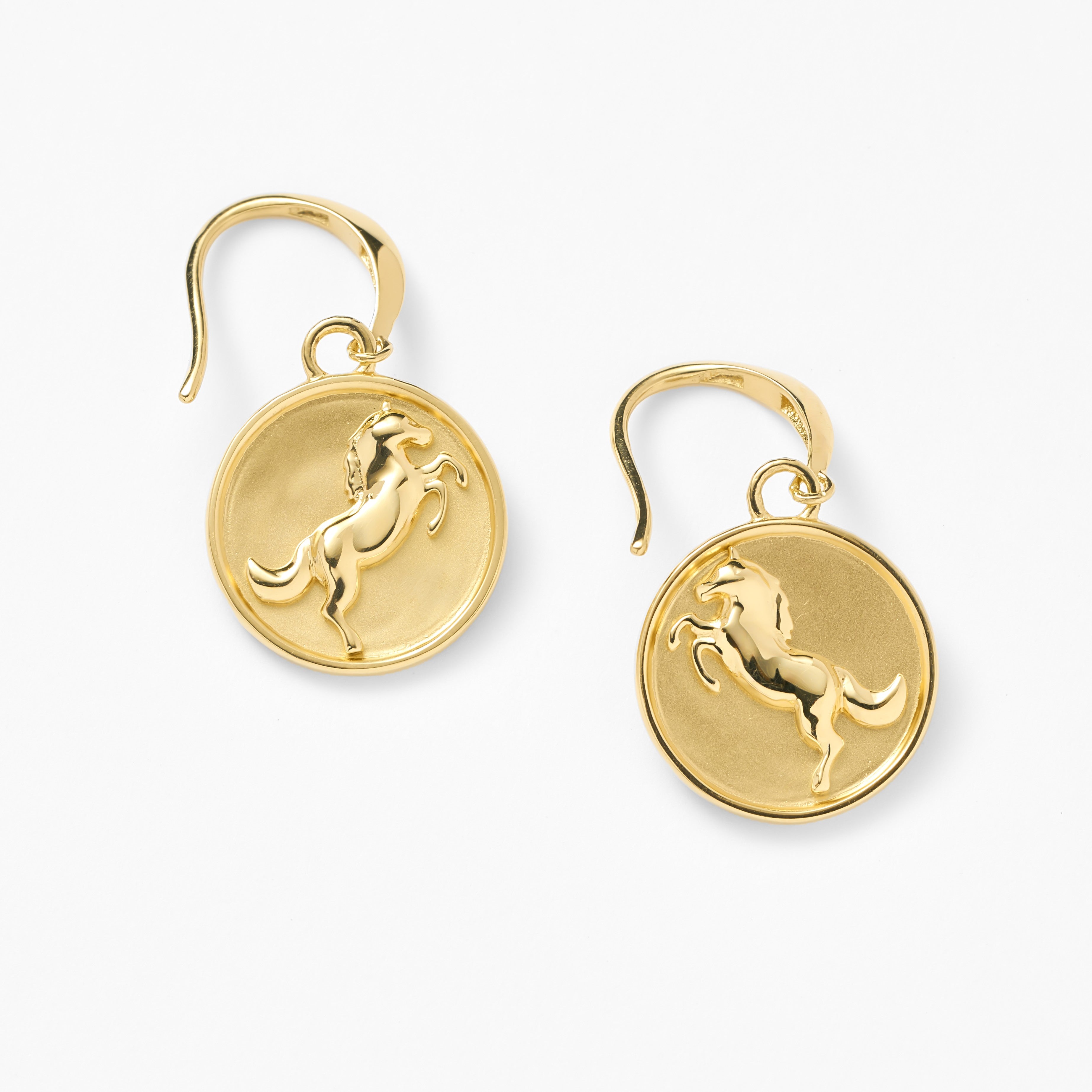 K10 馬 フックピアス - me.（エムイードット）