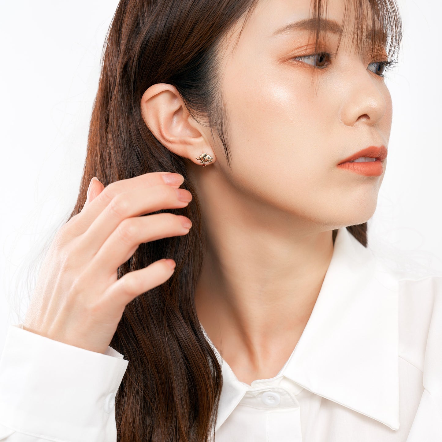 K10 ゾウ スタッドピアス