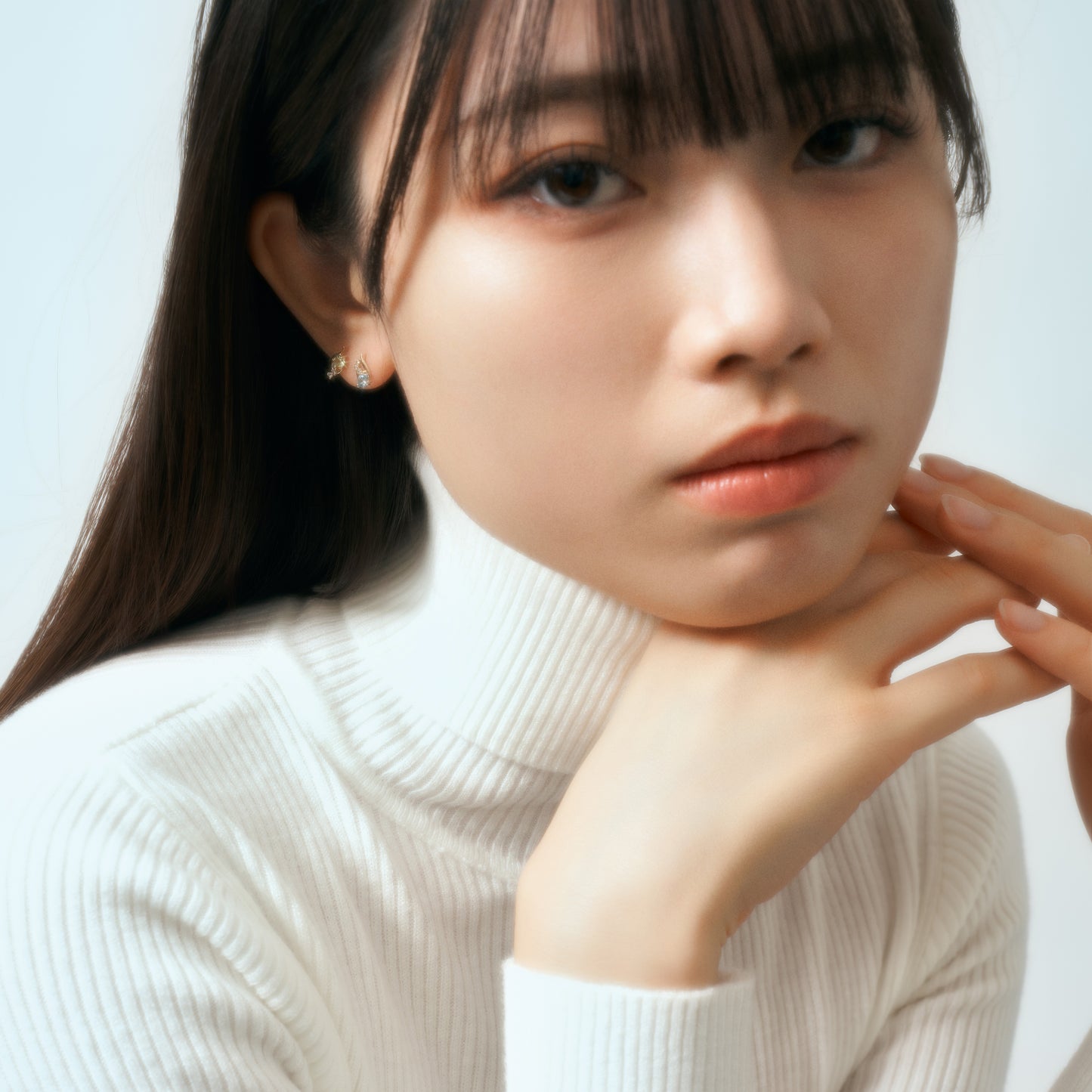 【期間限定予約販売】K10 ブルートパーズ スタッドピアス