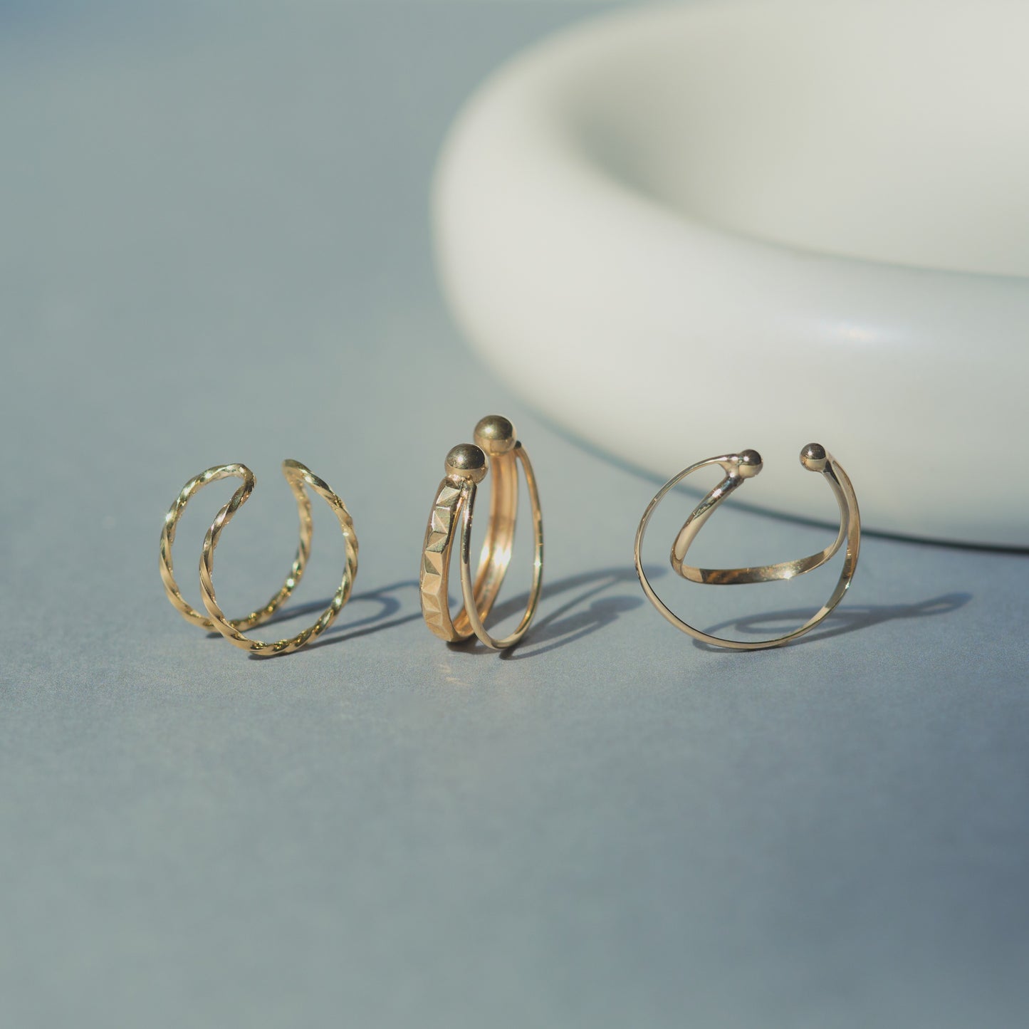 K10 ツイスト イヤーカフ