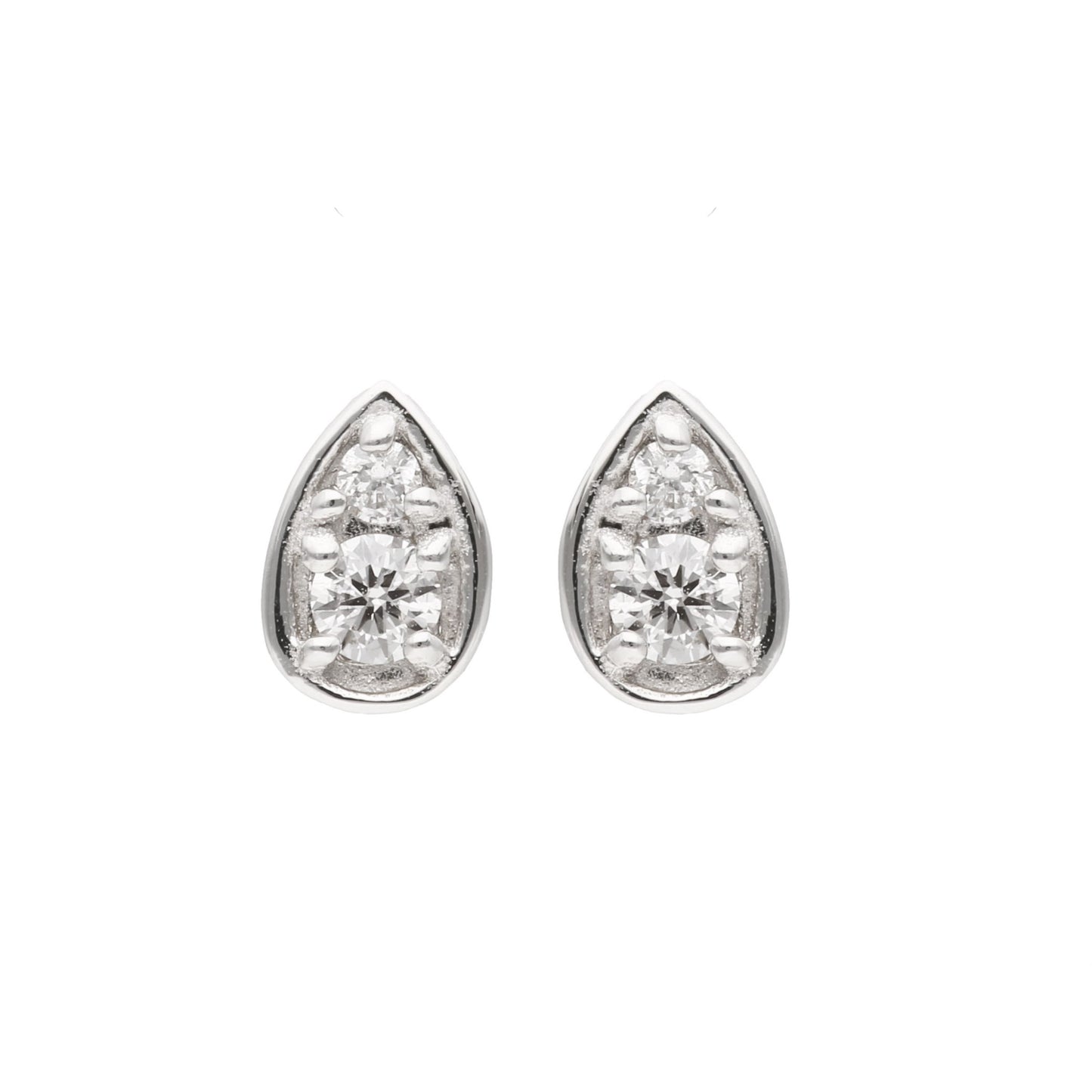Pt900 ダイヤモンド 0.12ct ドロップ ピアス