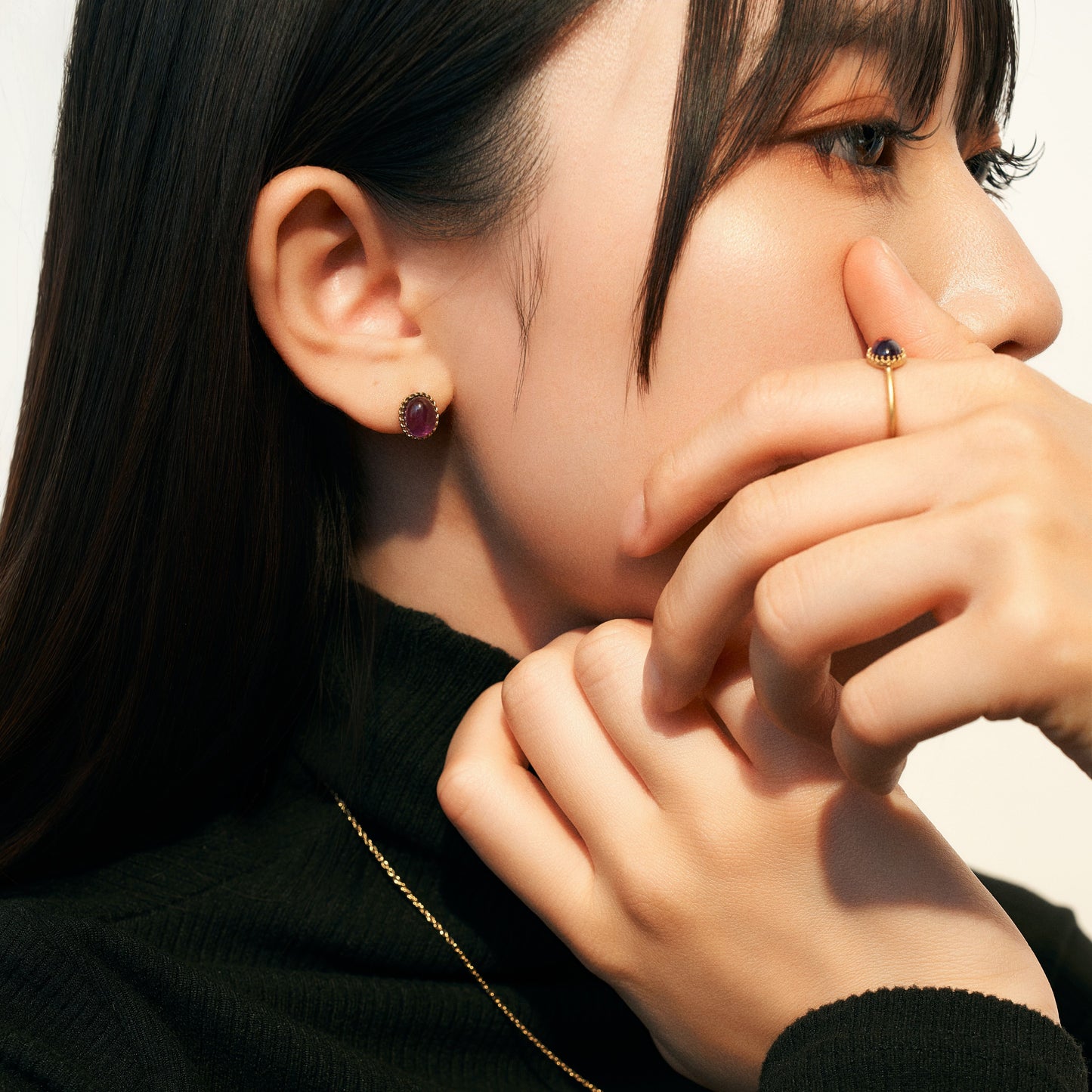 【2025 Autumn Collection】SV925 アメジスト ピアス