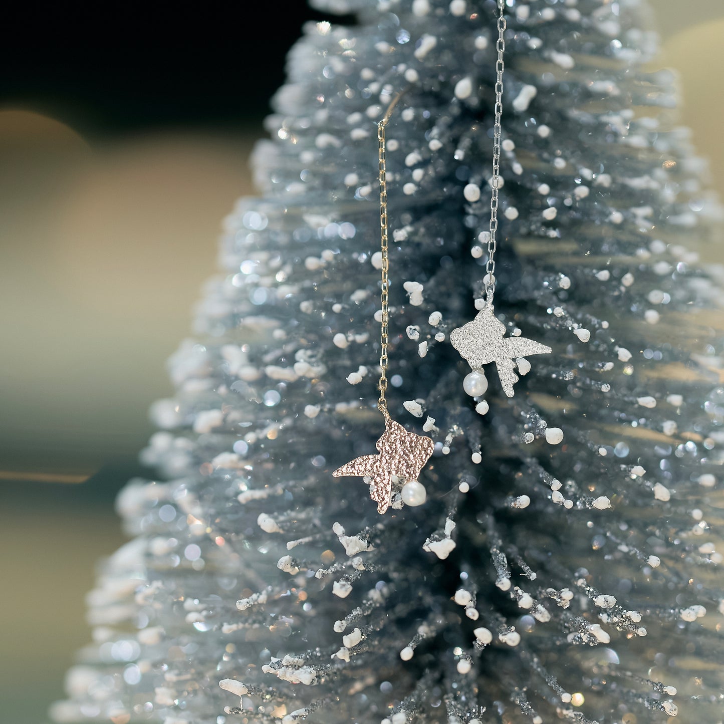 K10 金魚 アメリカンピアス(YG/WG)