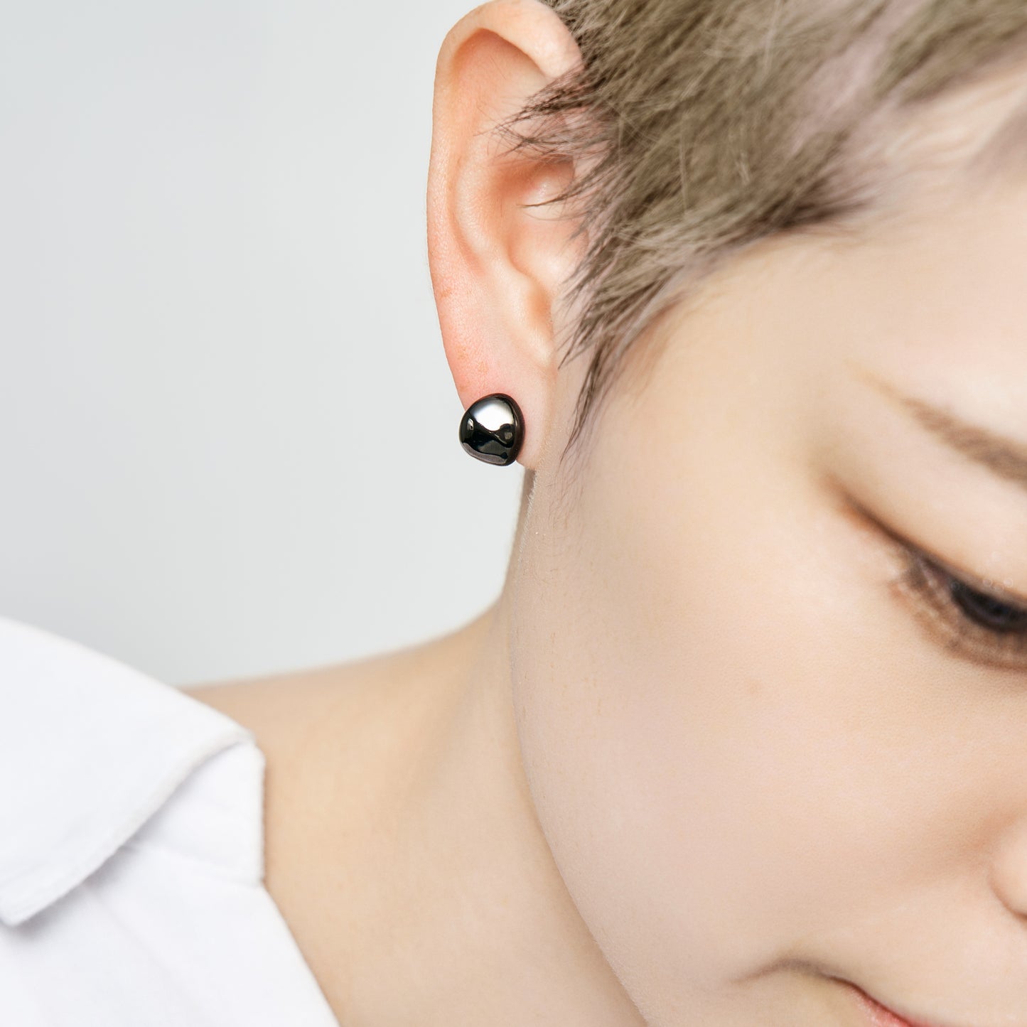 SV925 地金 フープピアス(02-W/Y/B)