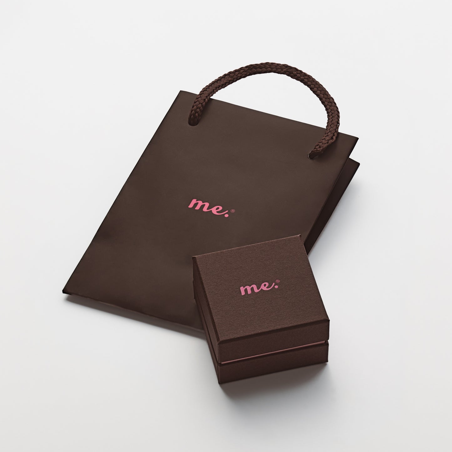【無料ギフトラッピング】ミニブラウンギフトボックス&ショッパー