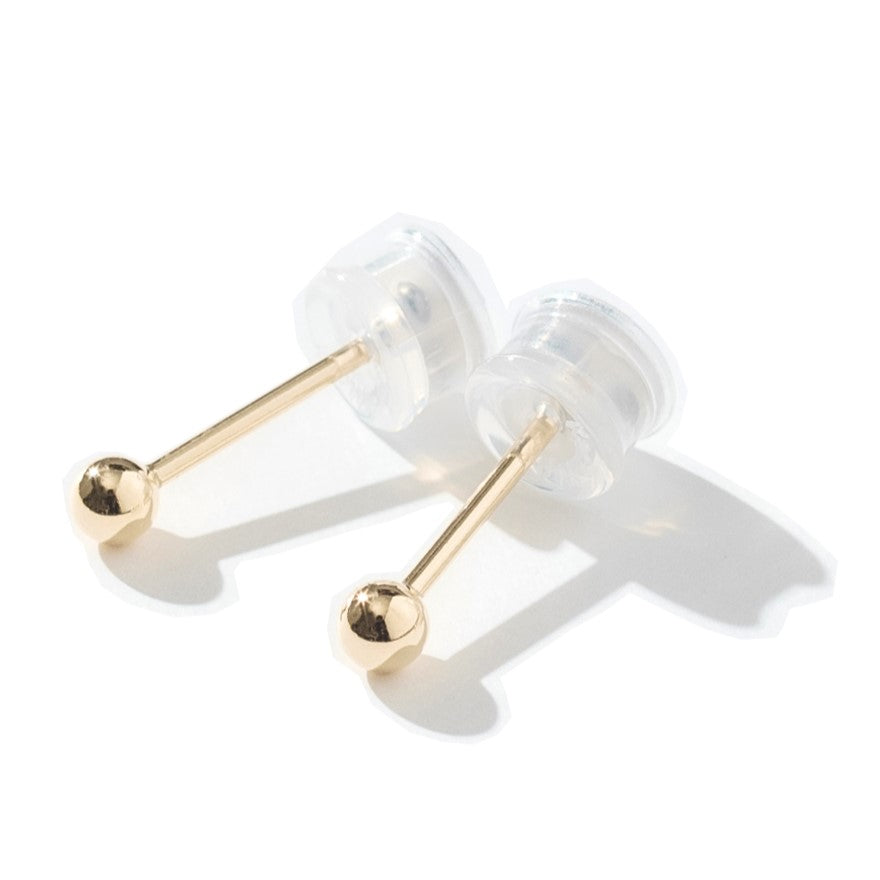 K18 ボール 3mm ピアス セカンドピアス