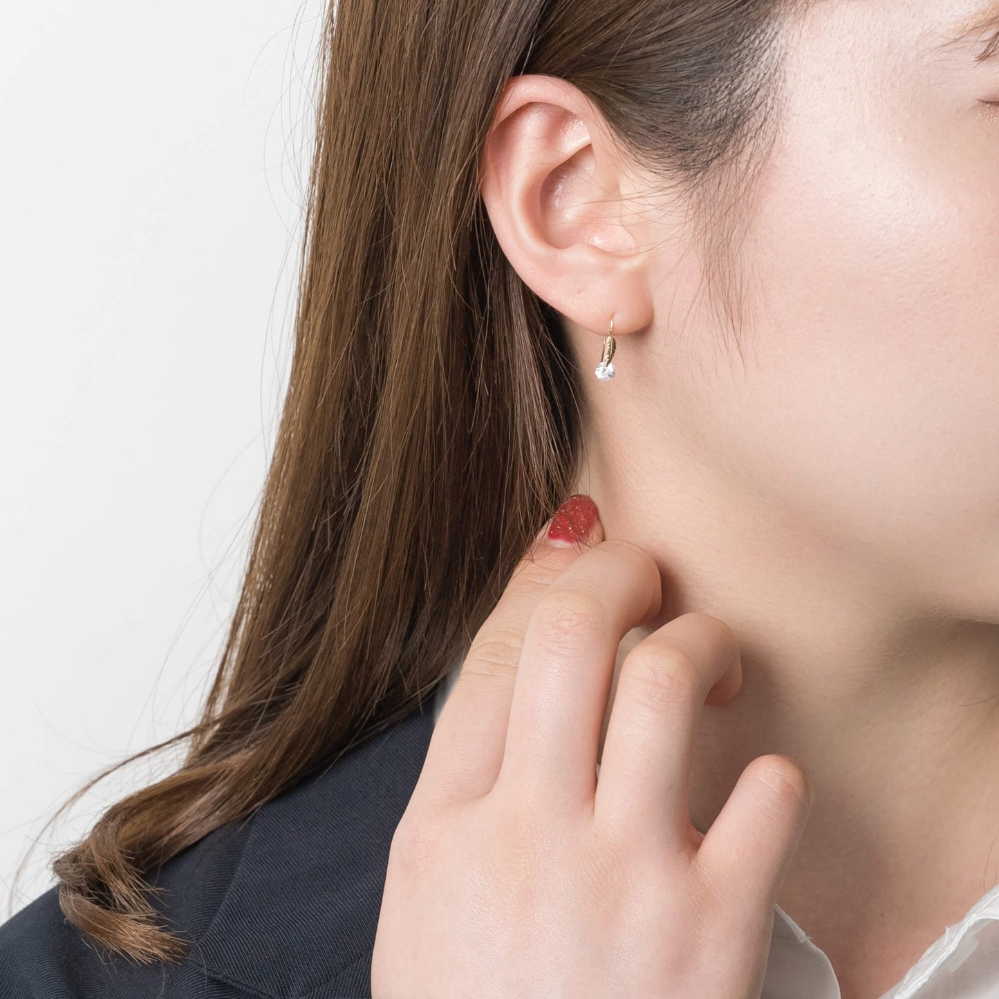 K10 キュービック モチーフ フックピアス(ハネ)