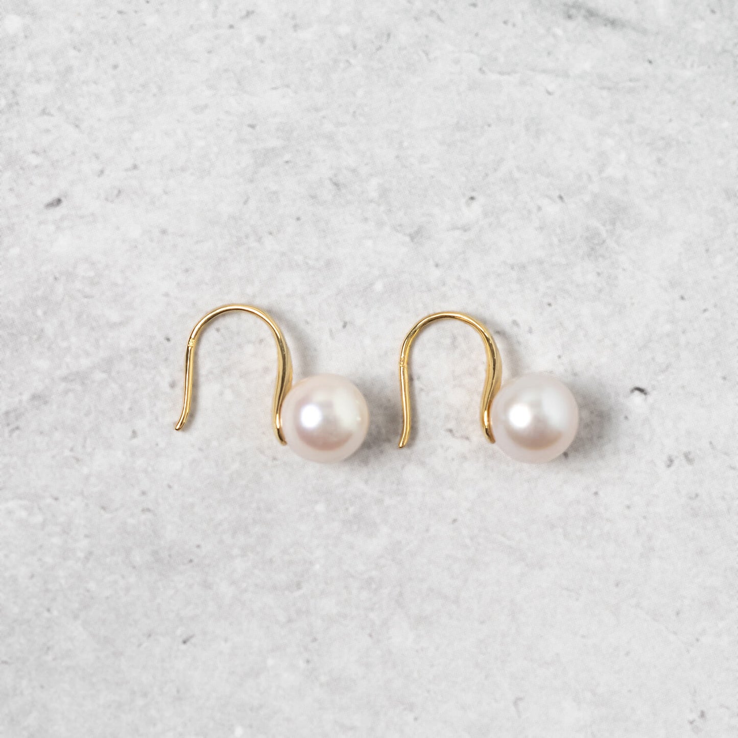 K18 アコヤパール フックピアス