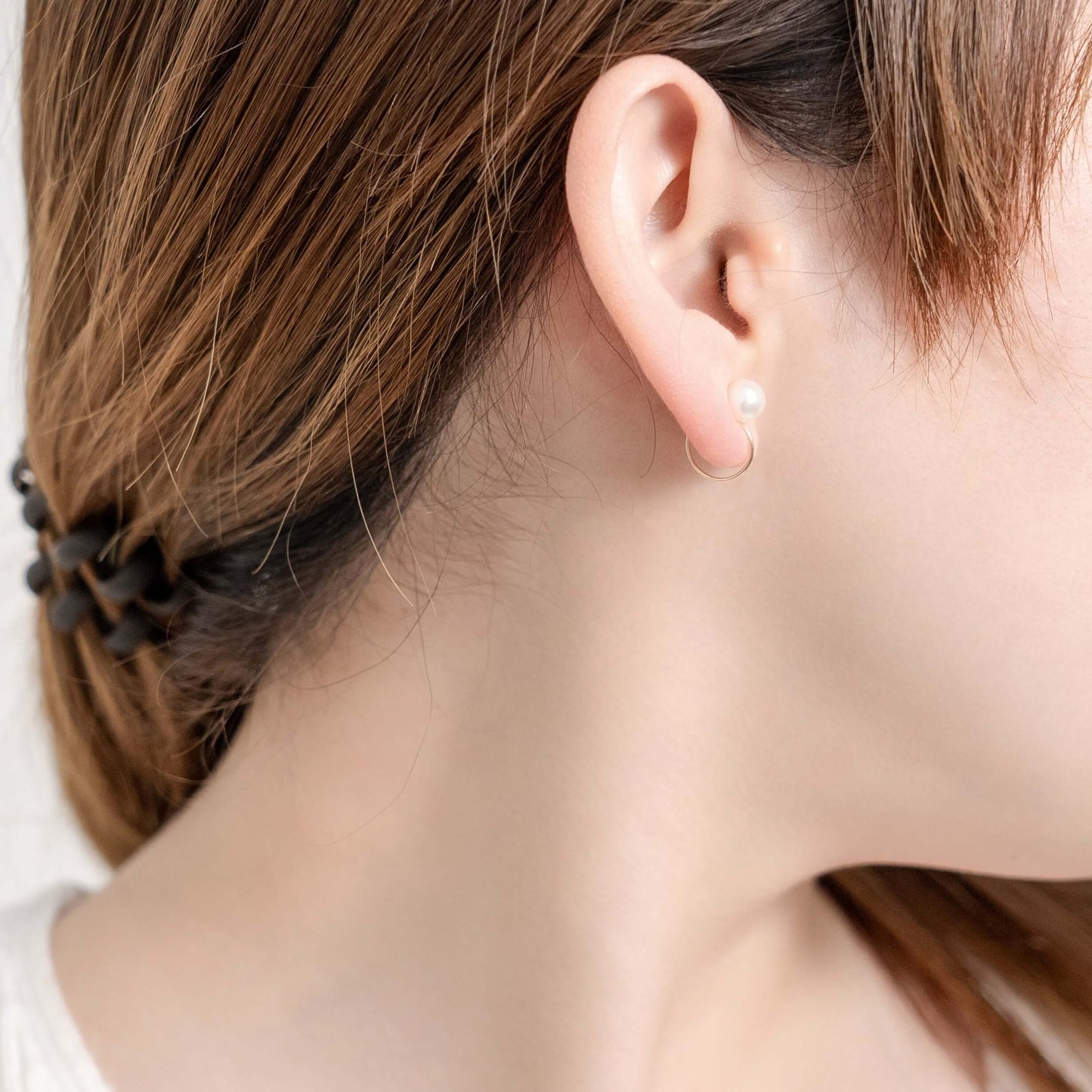 K10 パール イヤリング