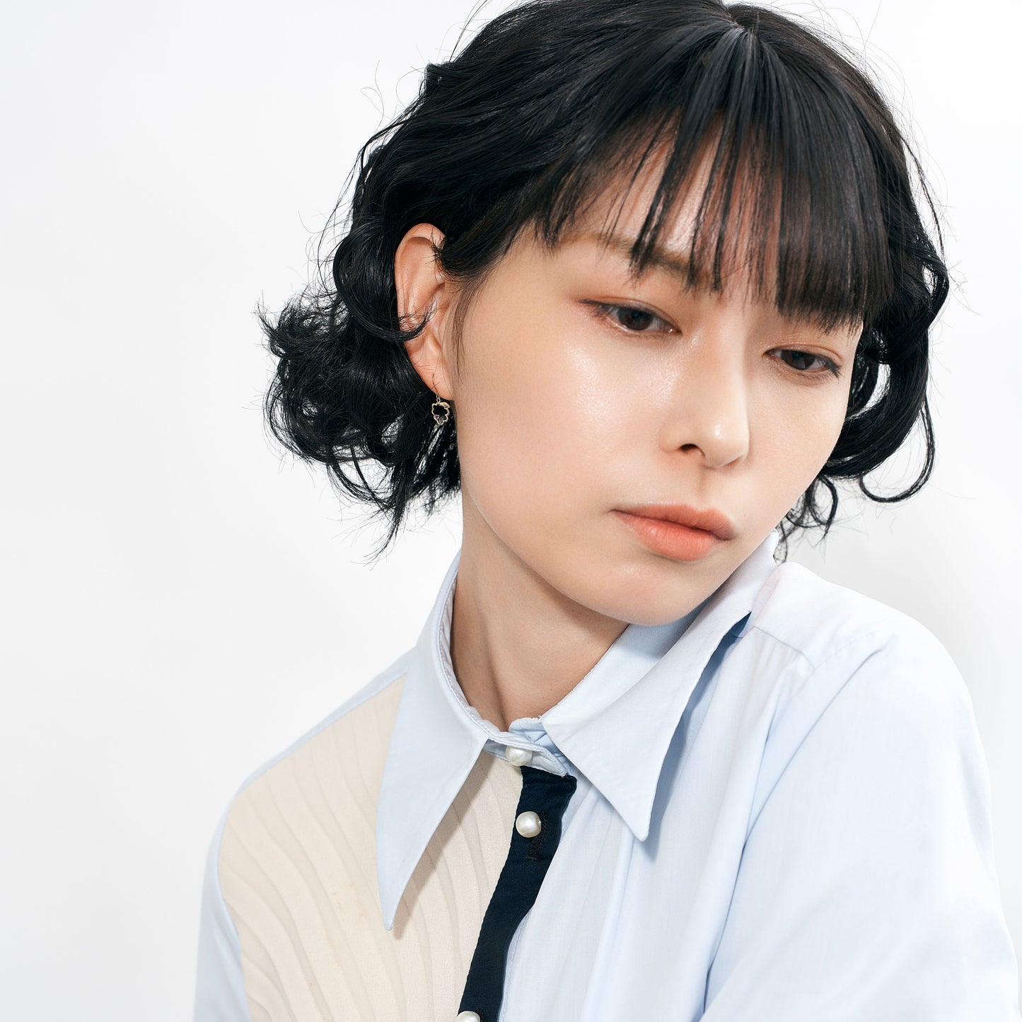 K10 ブドウモチーフ フックピアス