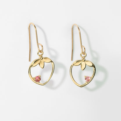 K10 イチゴモチーフ フックピアス