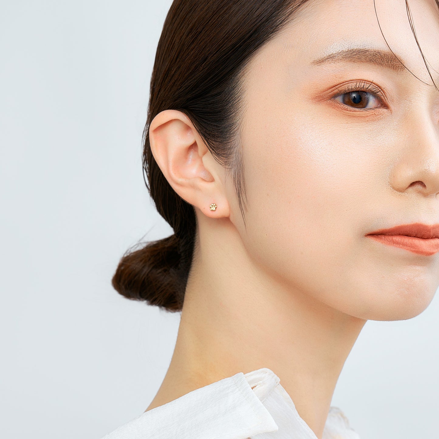 K10 肉球 スタッドピアス