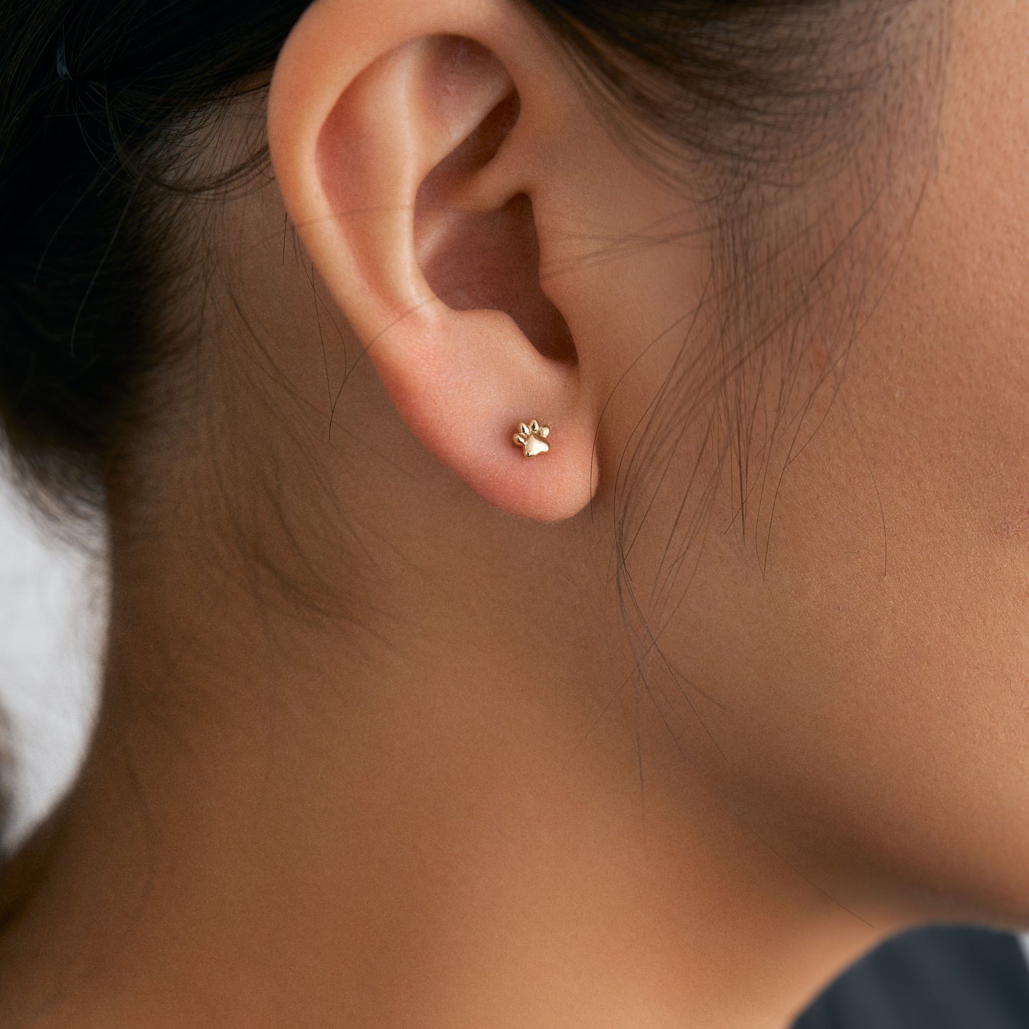 K10 肉球 スタッドピアス