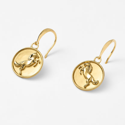 K10 馬 フックピアス