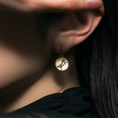 K10 馬 フックピアス