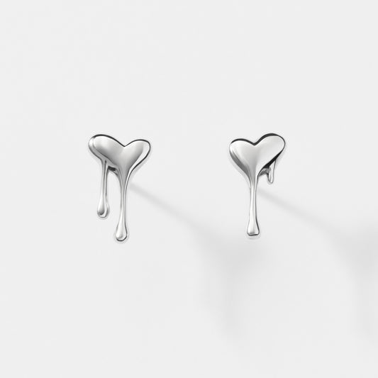 K10WG メルトハート スタッドピアス