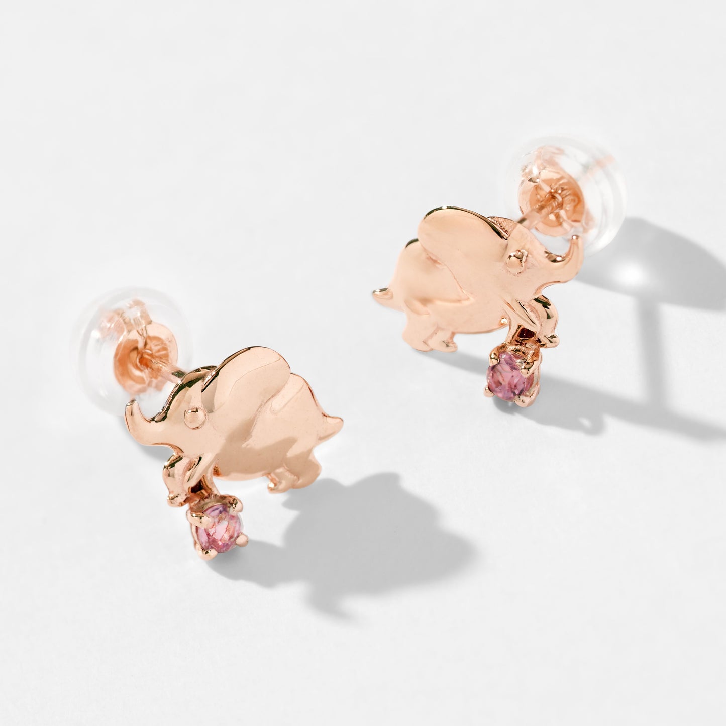 K10PG ゾウ スタッドピアス