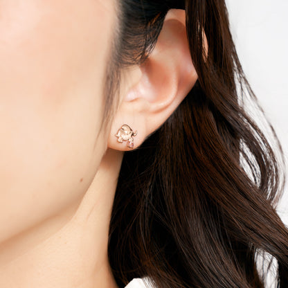 K10PG ゾウ スタッドピアス