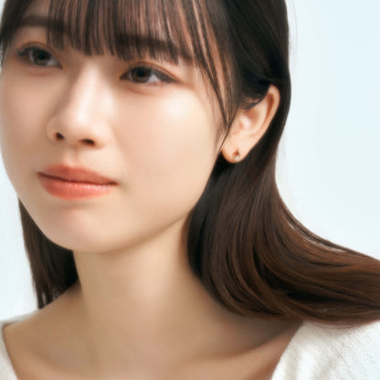 【期間限定予約販売】K10 ガーネット スタッドピアス
