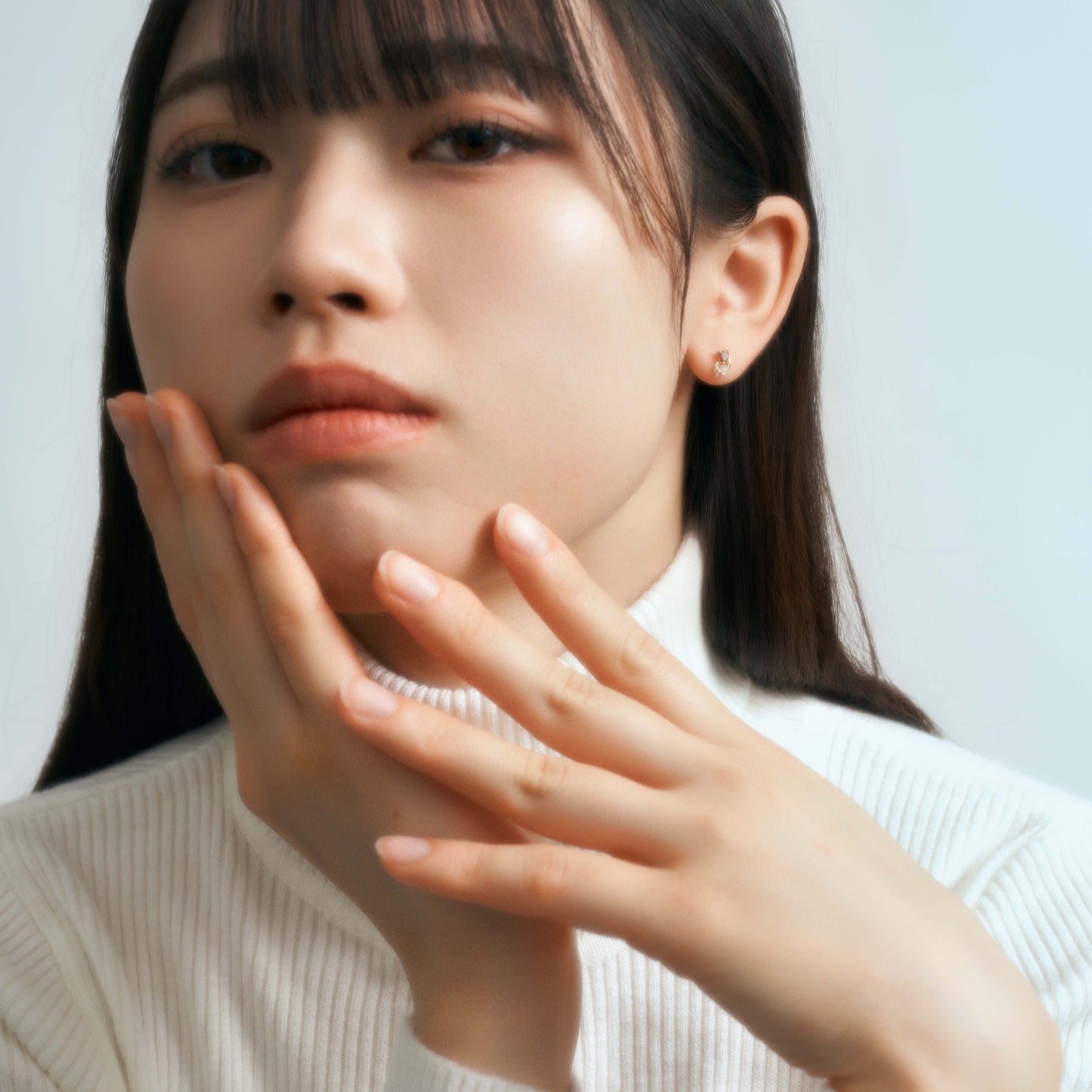 【期間限定予約販売】K10 ガーネット スタッドピアス