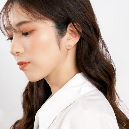 K10 金魚 スタッドピアス