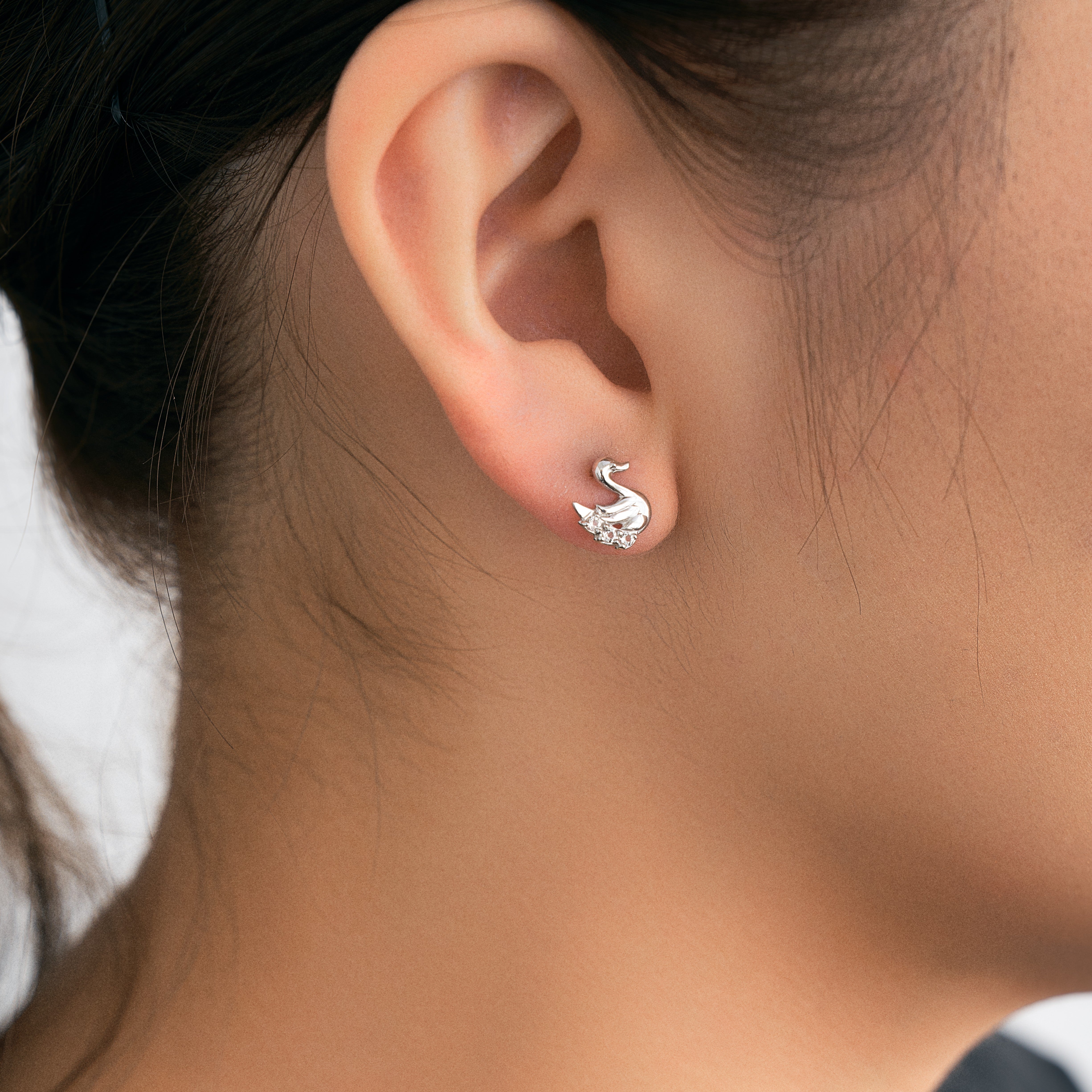 フクロウモチーフ　ピアス　片耳 2604a7311d7fe43e063d76173f1c0e