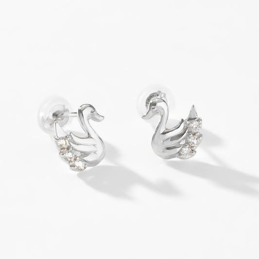 K10 白鳥 スタッドピアス