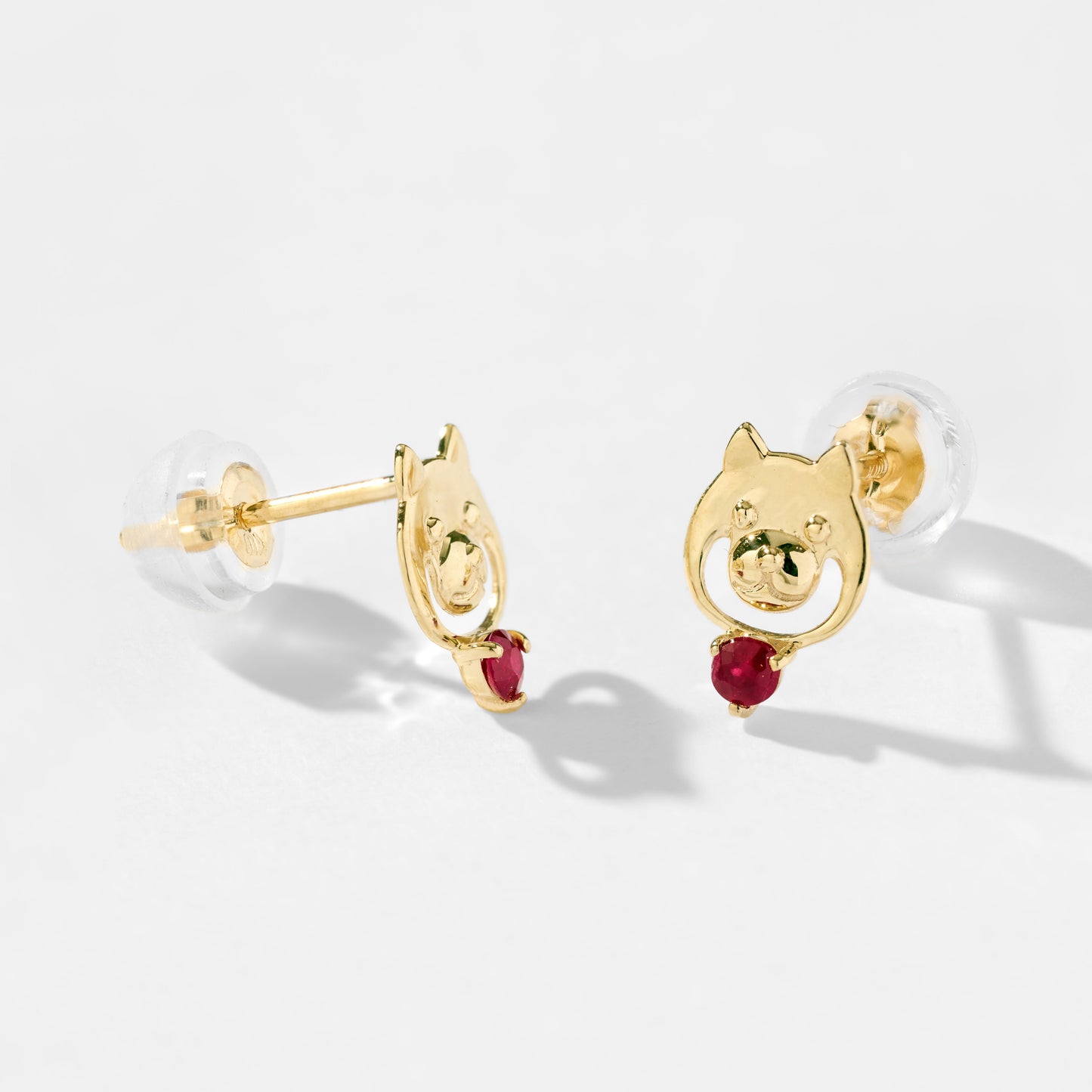 K10 柴犬 スタッドピアス（01）