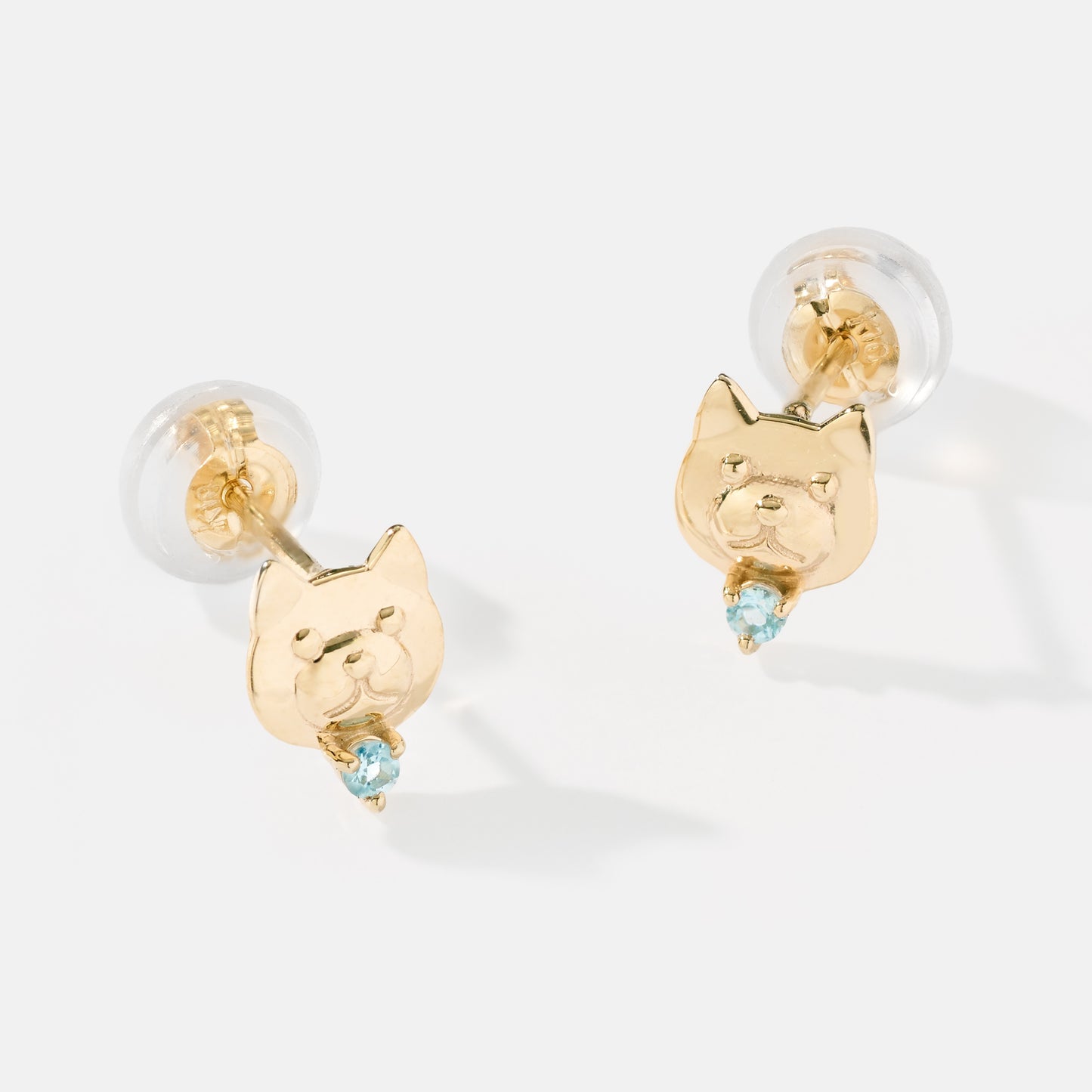 K10 柴犬 スタッドピアス（03）