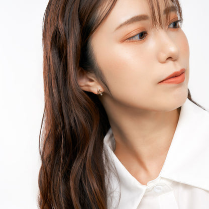 K10 親子カメ スタッドピアス