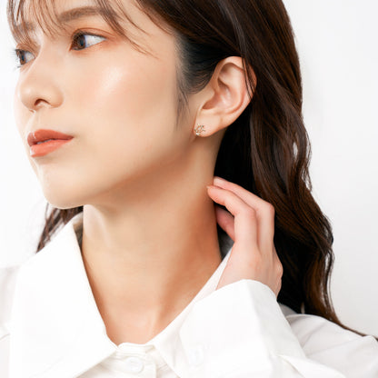 K10 親子カメ スタッドピアス