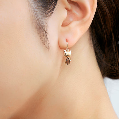 K10 ネコ フックピアス