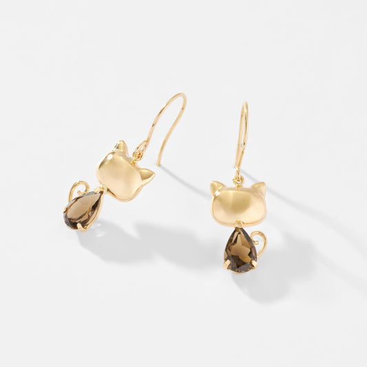 K10 ネコ フックピアス