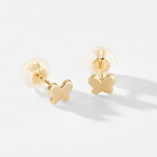 K10 ミニバタフライ スタッドピアス