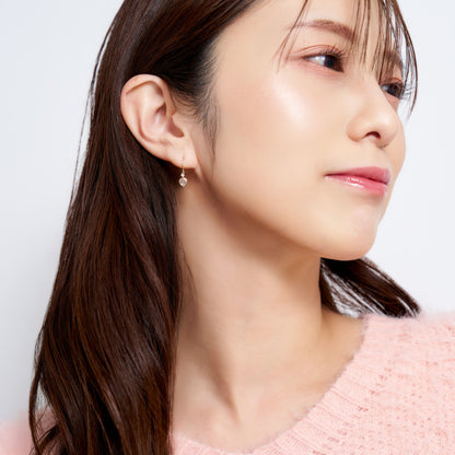 K10 ハート フックピアス