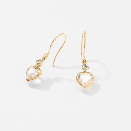 K10 ハート フックピアス