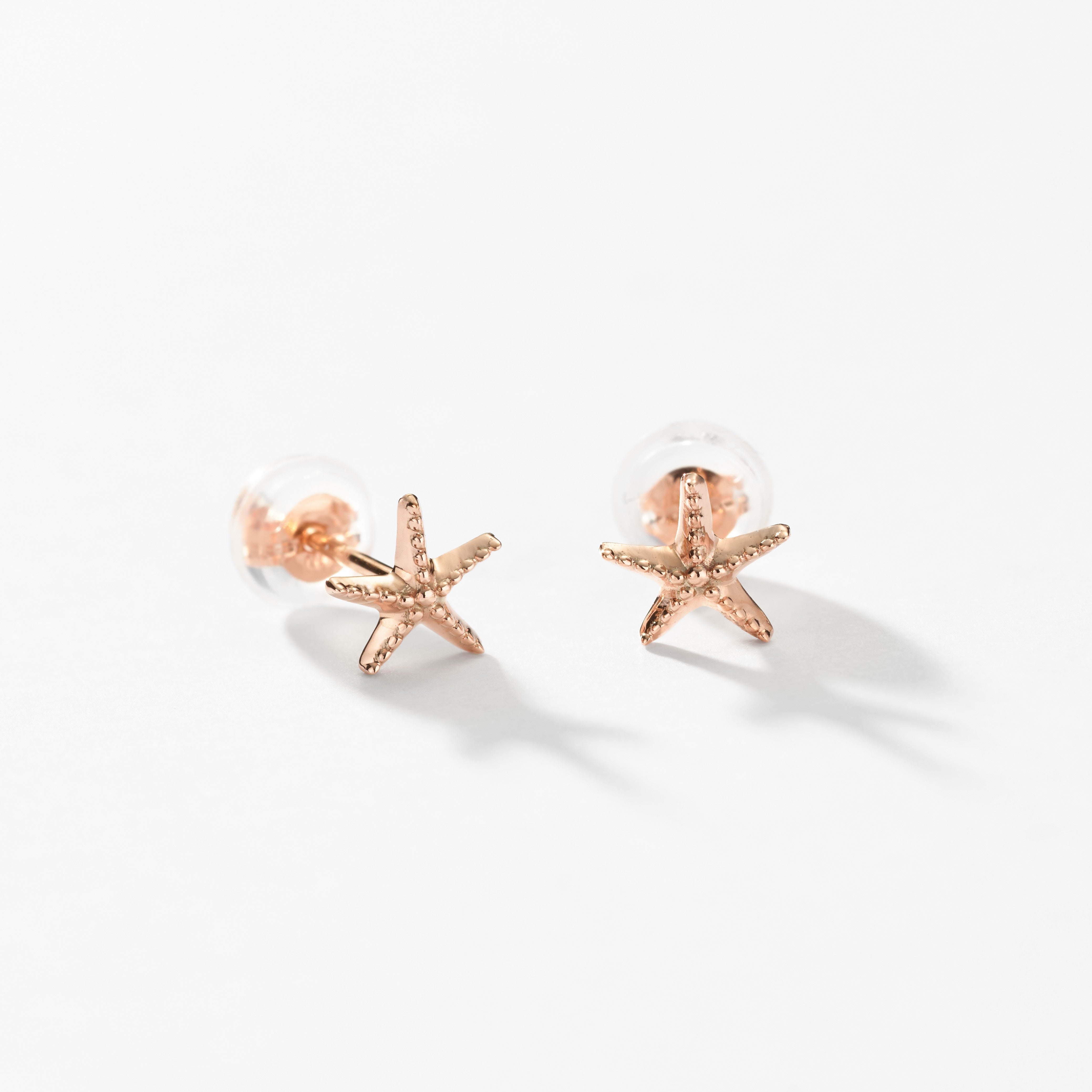 K10PG ヒトデ ピアス - me.（エムイードット）