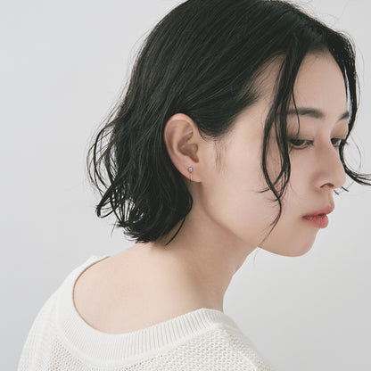 K10 誕生石 イヤリング（12月：タンザナイト）