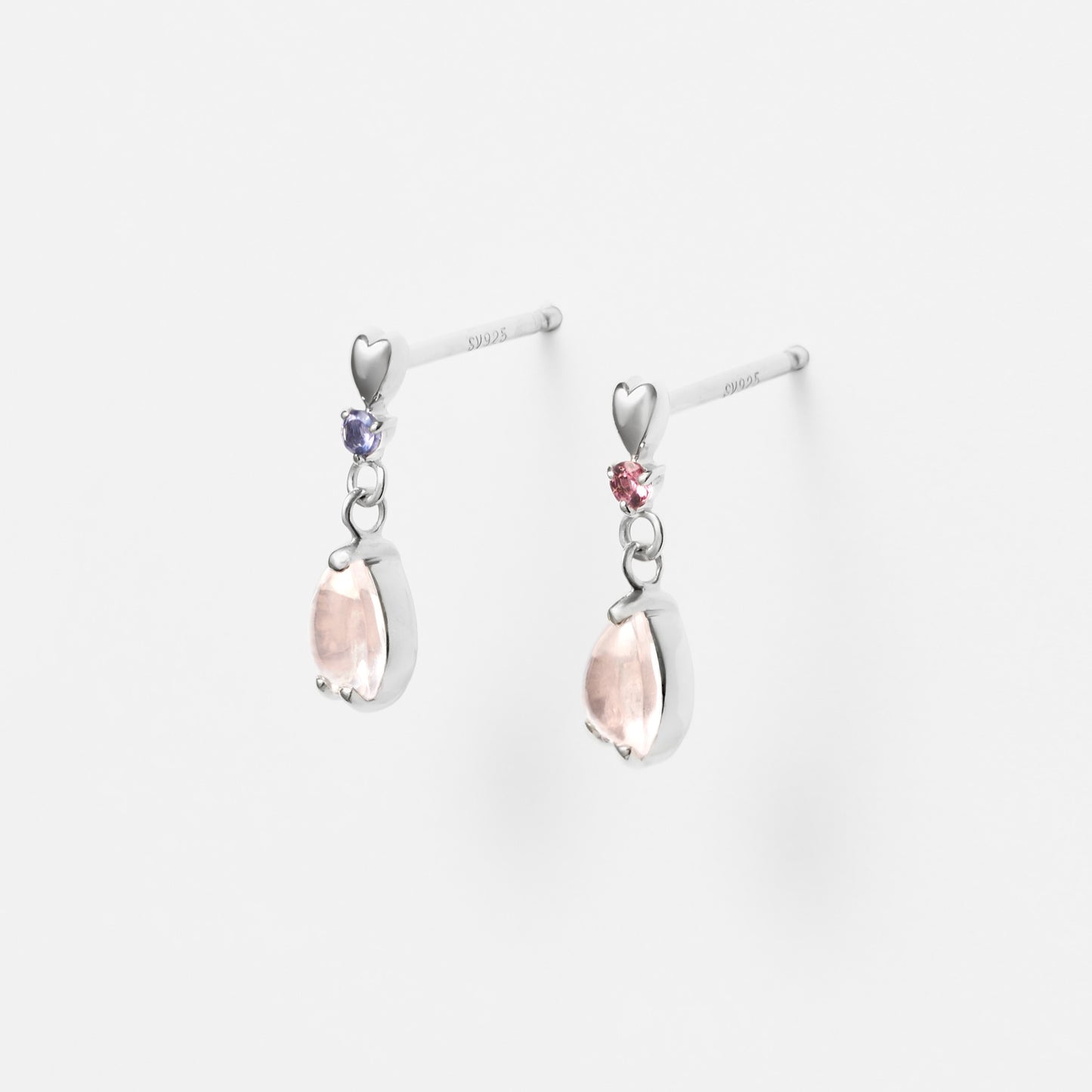 【予約販売】SV925 夜桜 スタッドピアス