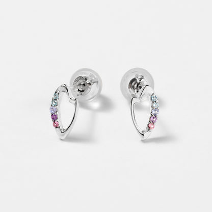 【予約販売】K10WG 夜桜 スタッドピアス