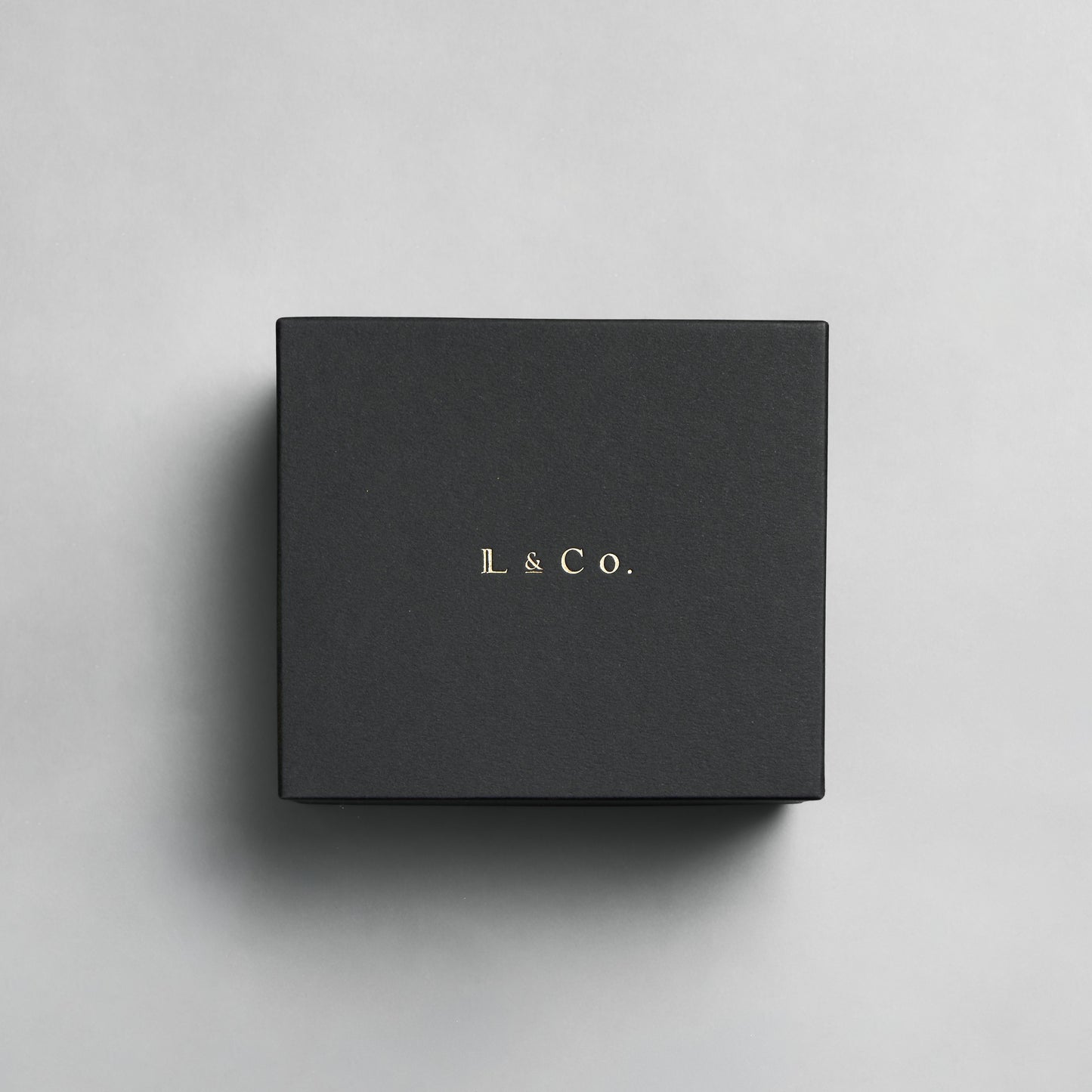 【ギフトラッピング】ブラックギフトボックス＆ショップバッグ