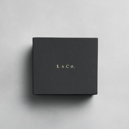 【ギフトラッピング】ブラックギフトボックス＆ショップバッグ